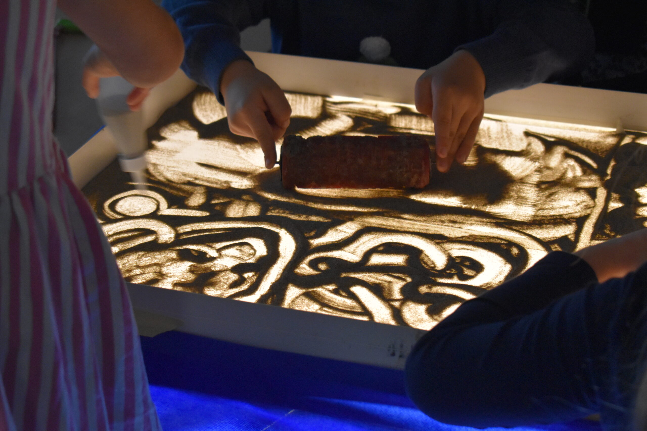 Erinnerungen in Sand-Art (Aktionstage für Schulen)